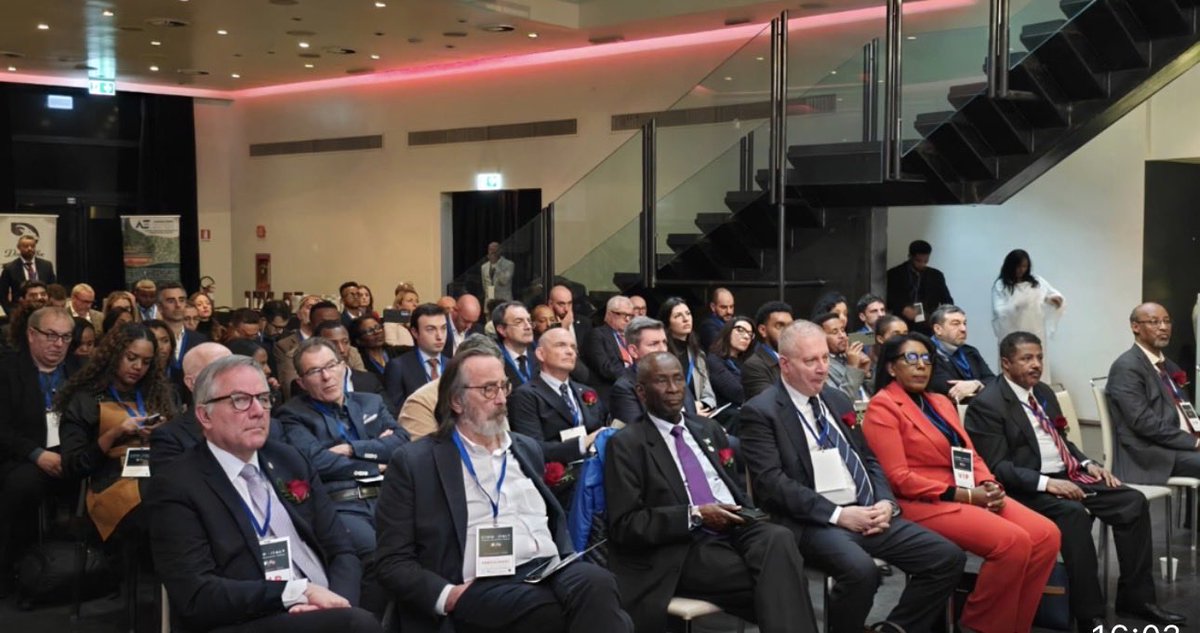 HambisaDemitu's tweet photo. Today, we officially launched efforts to connect the Italian coffee market with Ethiopian exporters and producers through the Ethio–Italy Coffee Business Forum held in Milan.
The initiative is designed to elevate and expand the current market to a more advanced and mutually beneficial level.

During the forum, the Ethiopian Coffee Association and the Italian Coffee Roasters Association reached an important agreement to collaborate closely on future market development and expansion.