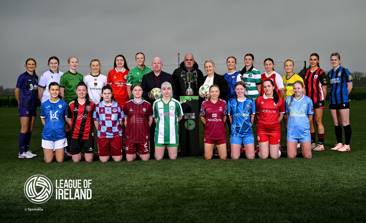 DLRWaves's tweet image. Amber Cullen pictured today at the 2026 Women's Development League Launch.

The Waves kick off this weekend as they take on Kerry FC 

#waves🌊