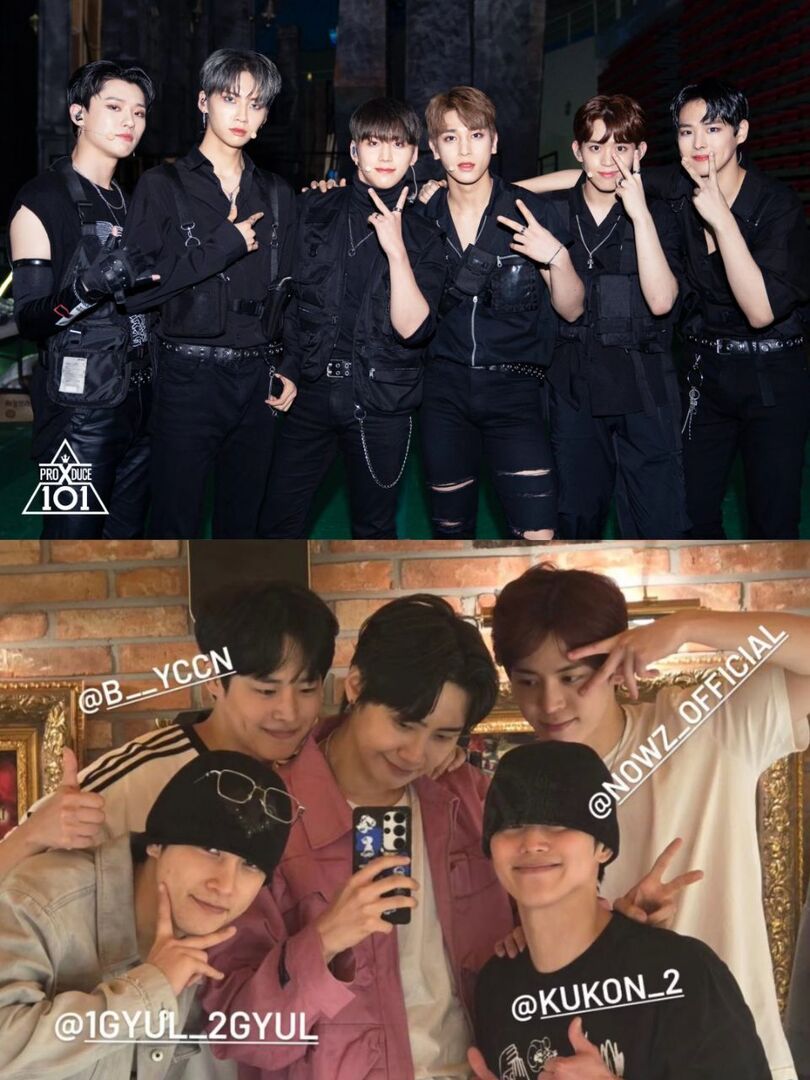 -star SIXC PD101 2019 &amp; SIXC 2026 (minus WOODZ) 

akhirnya mereka reunian 😭