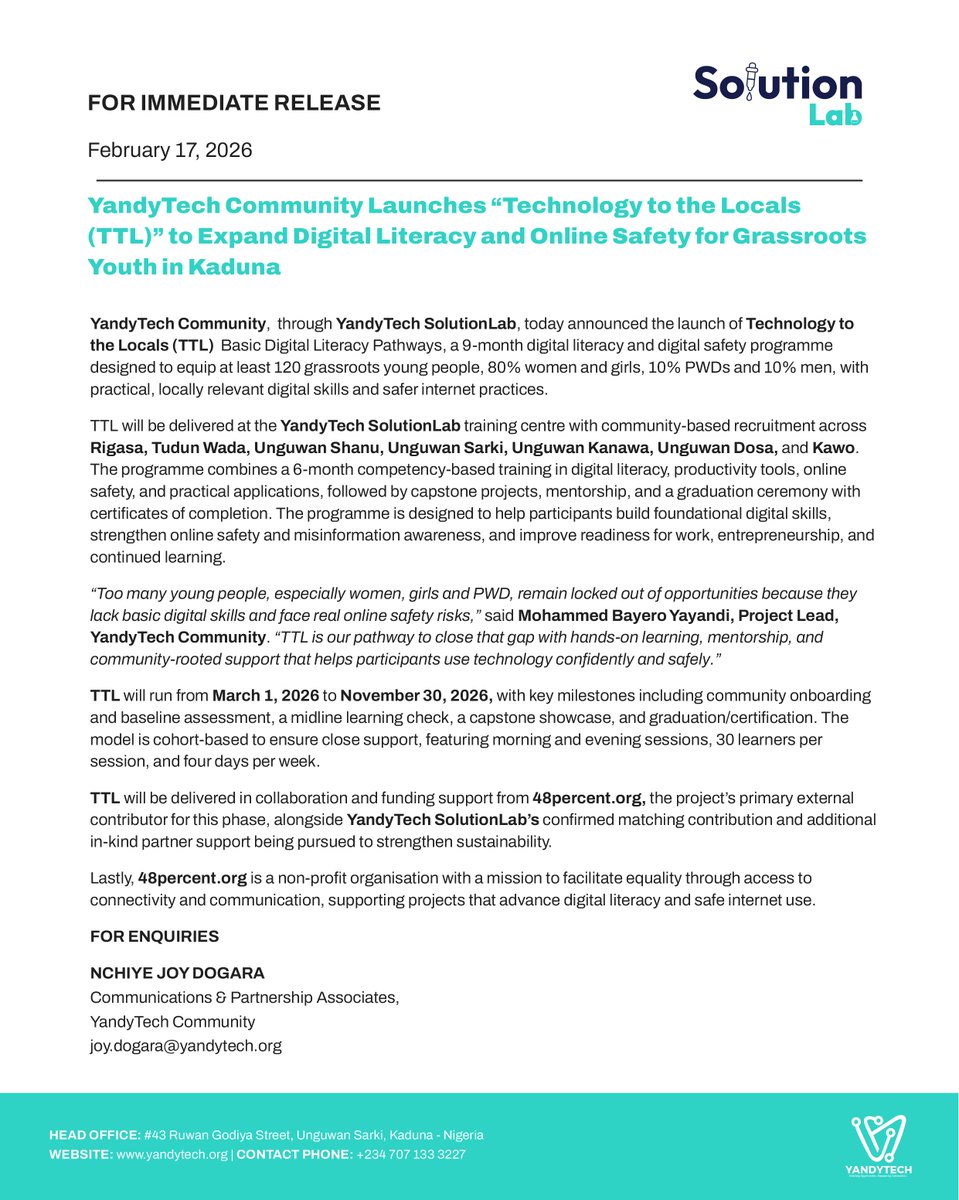 Solution Lab tweet media