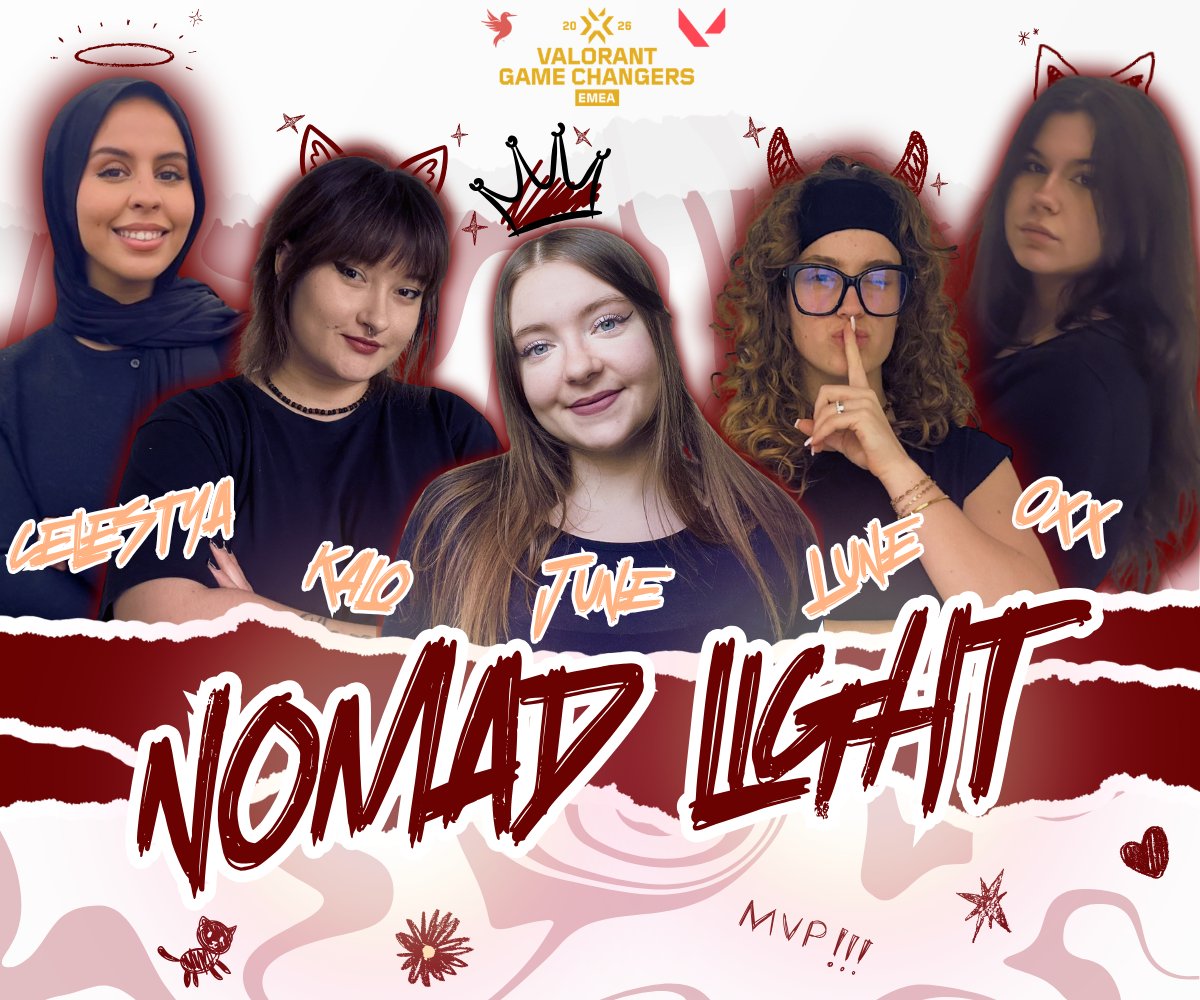 Conquistadores 3 : Nomad Light 🐦

On dit bienvenue aux nouvelles recrues !

<a href="/celestyaaa/">celestya</a>
<a href="/zkdldie/">NMD kalo</a>
<a href="/fchloe_/">June</a>
<a href="/cassandra_229/">🌔</a>
<a href="/0xxymore/">NMD oxx</a> 

Elles sont prêtes à tout casser ce week-end pour la #ArtemisCup 💥