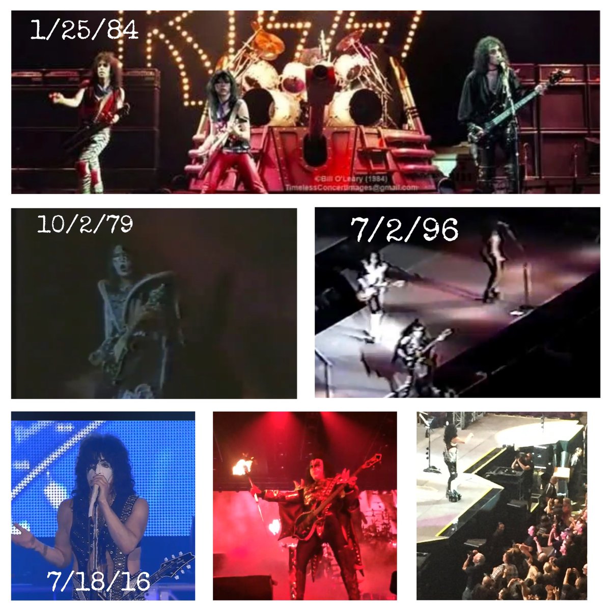 ssikfandk's tweet image. #MyKISStory: Just a few of the shows I’ve been to over a 40 yr period. #LIU tour- Denver. #Dynasty tour- St Louis. Reunion Tour- St Louis ( Show 3) . Bottom three-#FreedomToRock tour. Love #OurBand‼️
#KISS