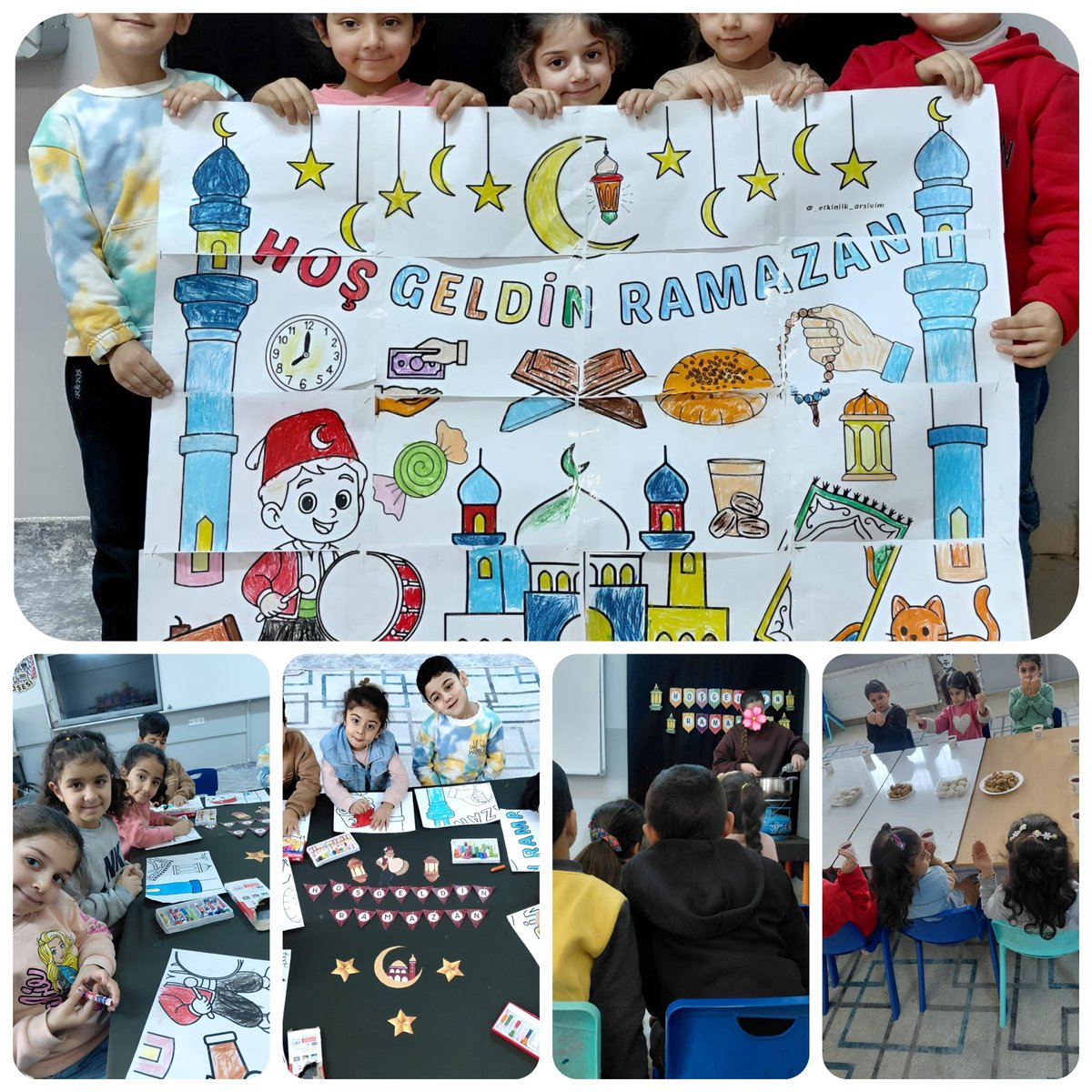 mezopotamyaort's tweet photo. Ana sınıfı öğrencileriyle Ramazan etkinlikleri kapsamında poster hazırlandı, Ramazan şerbeti yapıldı ve ihtiyaç sahiplerine yönelik Ramazan kolileri hazırlandı. Emeği geçen öğrencilerimize, velilerimize ve Hava öğretmenimize teşekkür ederiz. 💐

 #maarifinkalbinderamazan https://t.co/FaP12iaN7l