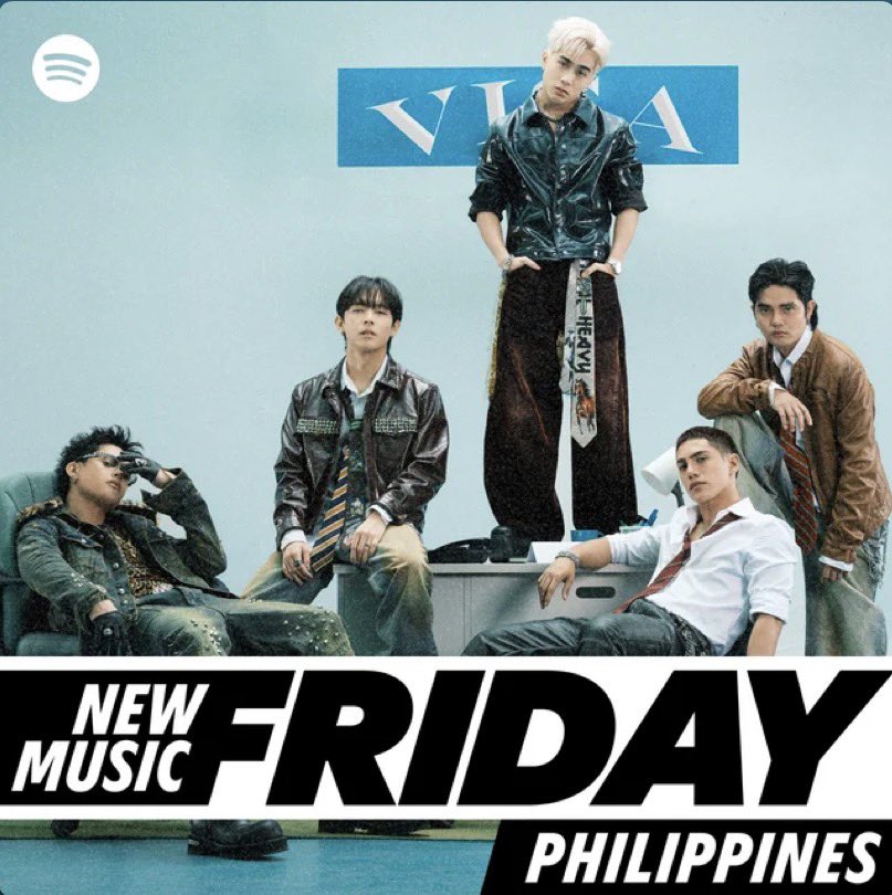 <a href="/SB19Official/">SB19 Official</a>  ‘VISA’ is the new cover of NEW MUSIC FRIDAY PHILIPPINES!!! 

Stream NOW
🔗: open.spotify.com/album/5mtA5iGa…