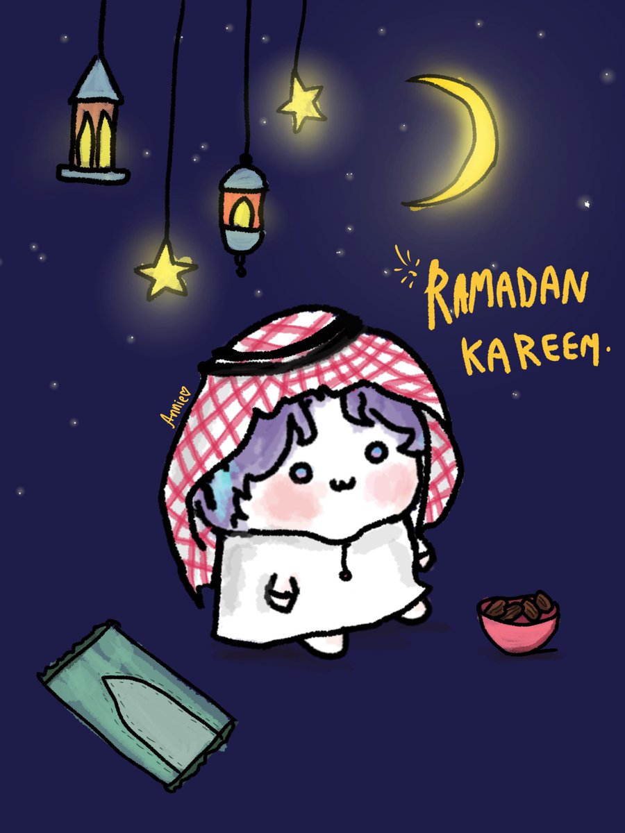 Fishie is ready for Ramadan 🥰