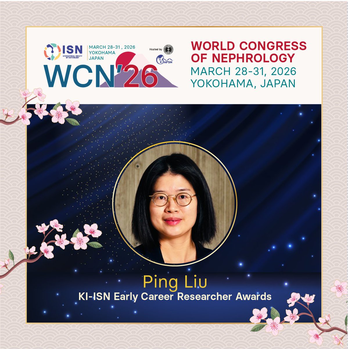 ISNkidneycare's tweet photo. @vjha126 @kellumja @RonGansevoort @simonfleclerc @YokoShirai_twmu @GovindDrsuk @ogokoye2020 @drpriyapais @HudaAkrabi @jsnorjp 𝗞𝗜-𝗜𝗦𝗡 𝗘𝗮𝗿𝗹𝘆 𝗖𝗮𝗿𝗲𝗲𝗿 𝗥𝗲𝘀𝗲𝗮𝗿𝗰𝗵𝗲𝗿 𝗔𝘄𝗮𝗿𝗱𝘀:
𝗕𝗮𝘀𝗶𝗰 𝗦𝗰𝗶𝗲𝗻𝗰𝗲:
🇵🇹 Sara Patricia Monteiro-Martins
🇨🇳 Shuai-shuai Xie

𝗖𝗹𝗶𝗻𝗶𝗰𝗮𝗹 𝗦𝗰𝗶𝗲𝗻𝗰𝗲:
🇨🇦 Ping Liu
🇺🇸 @basmeomeo
#ISNWCN https://t.co/LYg3afgaxN