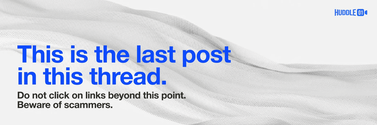 Huddle01 tweet media