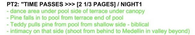 Laufeyson4eva's tweet image. The cinematographer posted his notes for the shooting of Teddy’s villa sequence in episode 2:

“Teddy is strangely beautiful” “the trust moment” “biblical”

Cinematography’s role in the emotional narrative will always be just INSANE god I love it. 👀❤️‍🔥
#TheNightManager