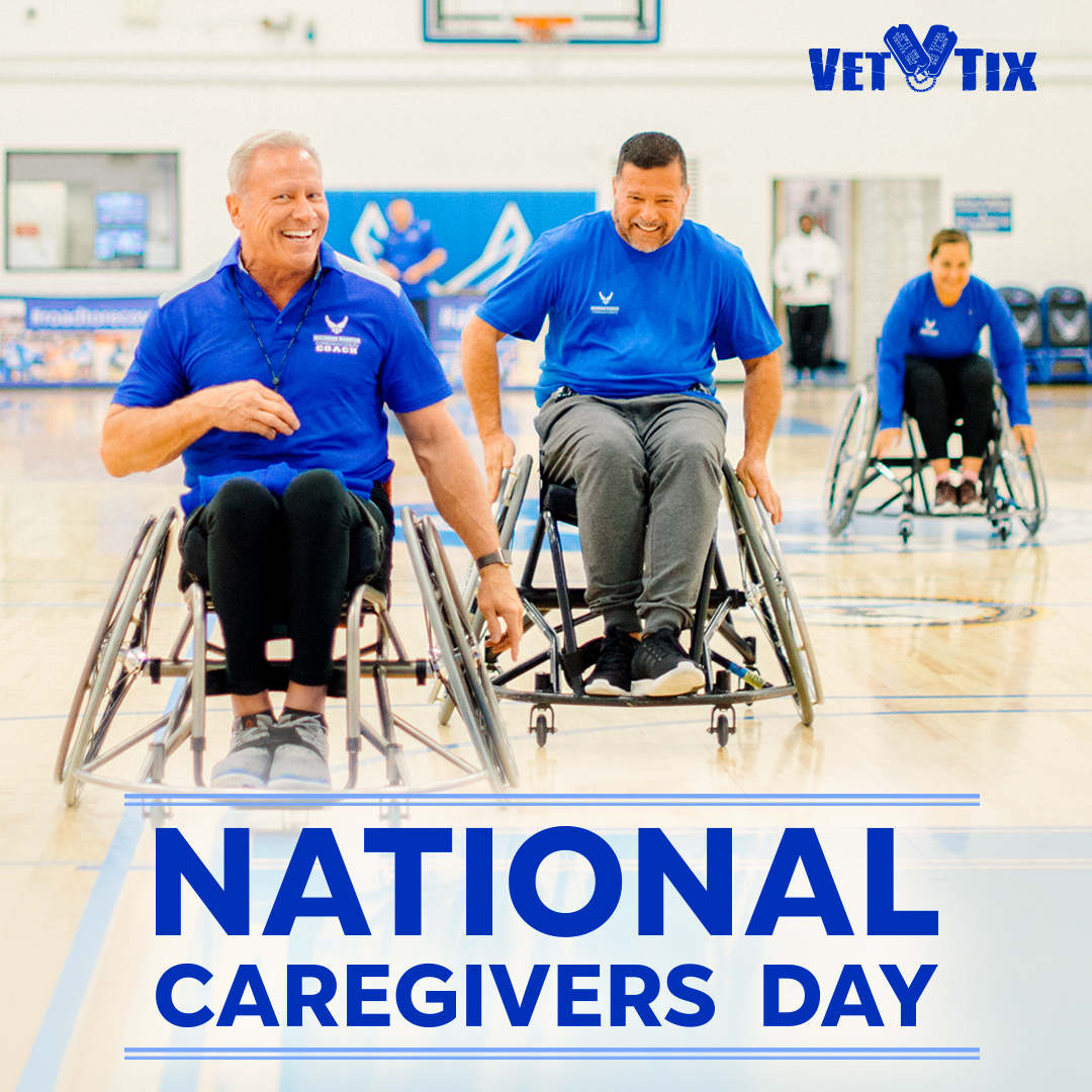 VetTix's tweet image. Today, we recognize the caregivers who show up every day with strength, patience, and heart.

Whether at home, in hospitals, or in our communities — your work matters more than words can say.

Thank you for all you do. 💙 #NationalCaregiversDay #Caregivers #Gratitude