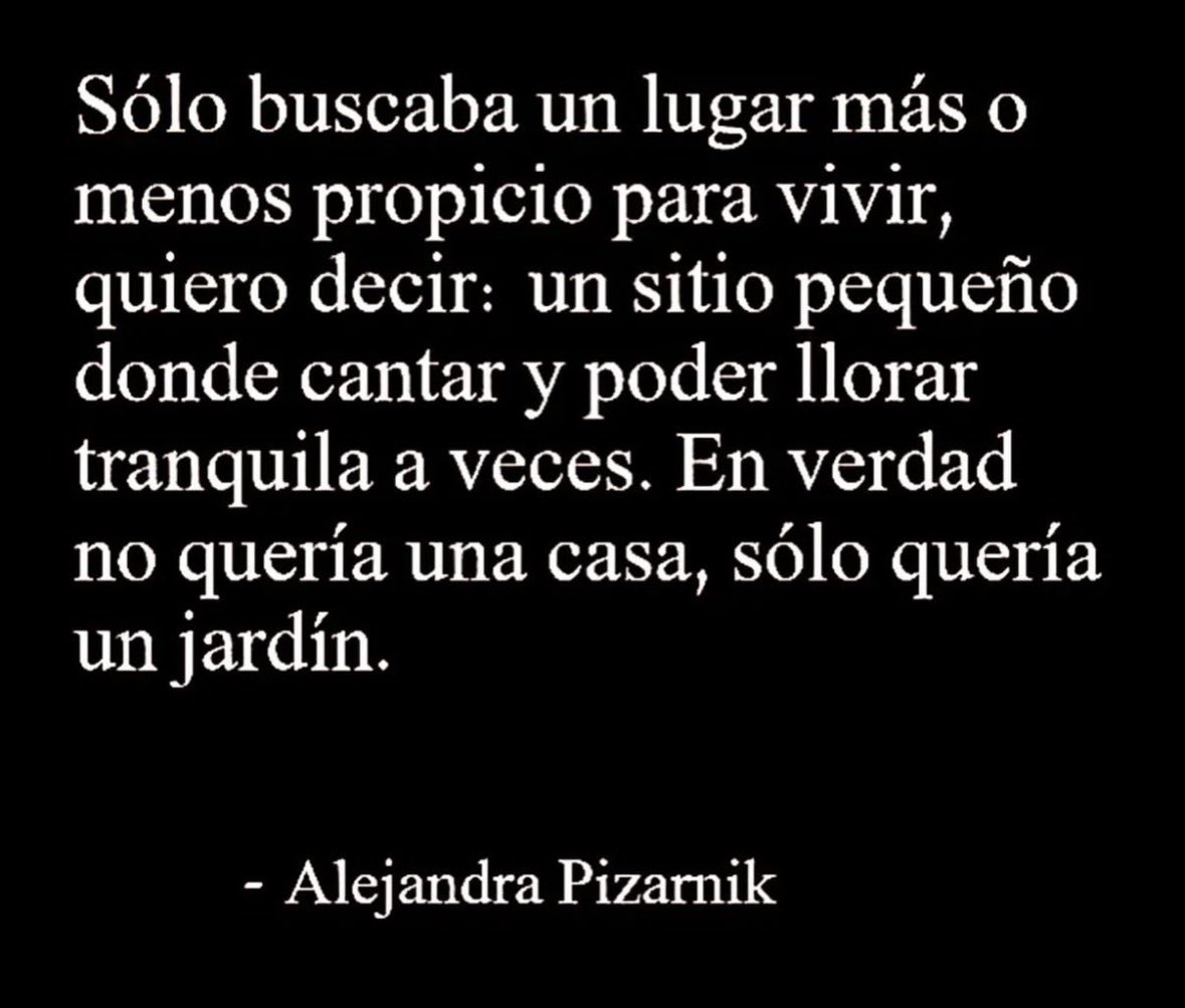 La Pizarnik siendo enorme.