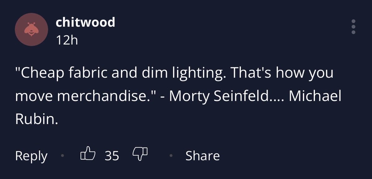 MikeMutnansky's tweet image. The comments are cooking Fanatics on this one. And I agree. Down bad.