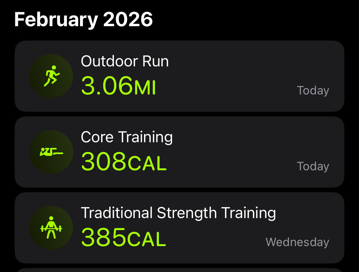 #Run 794
#Fitness 

#JJSURFRUNS