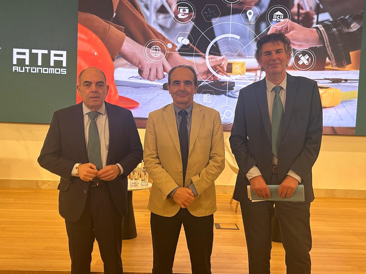 Colegiocaminos's tweet photo. Comienza la jornada "Claves del trabajo autónomo y del emprendimiento en el ámbito de la ingeniería", organizada por el @Colegiocaminos con la colaboración de @autonomosata.

Puedes seguir la retransmisión en directo aquí --> https://t.co/DJ7l2BsWG7 https://t.co/dLzRrRbRRb