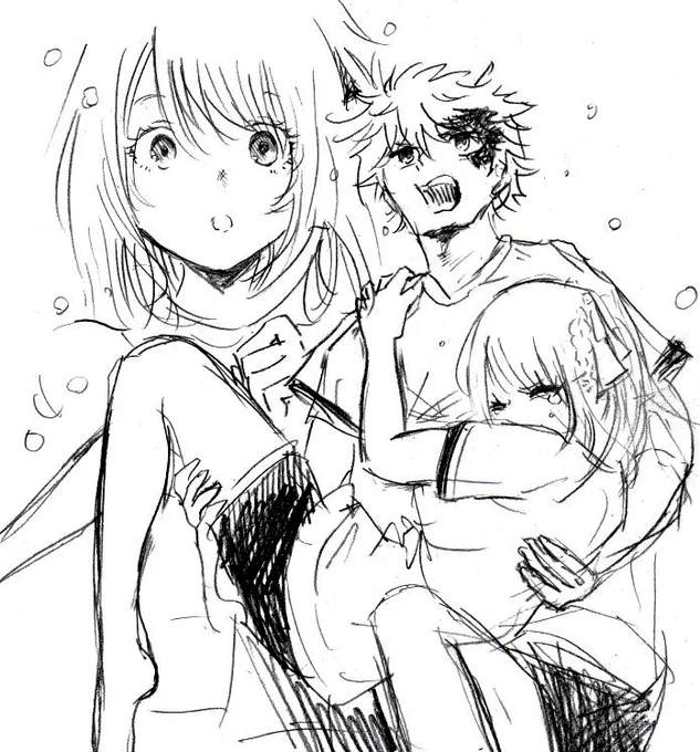 3巻の不埒者回。 #鵺の陰陽師 