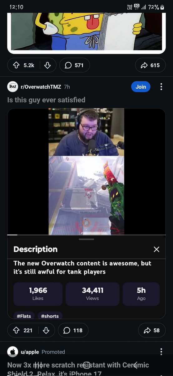 UnknownError360's tweet photo. No, he never is. at this point I just wish the dude would stay away from OW. I wanna enjoy the game. I don't wanna deal with hearin a bunch of outraged bitching uproared cunts who think their opinions mean a damn whenever he speaks. it just ruins everything... fuckin boosted ass https://t.co/HOGossNaSw