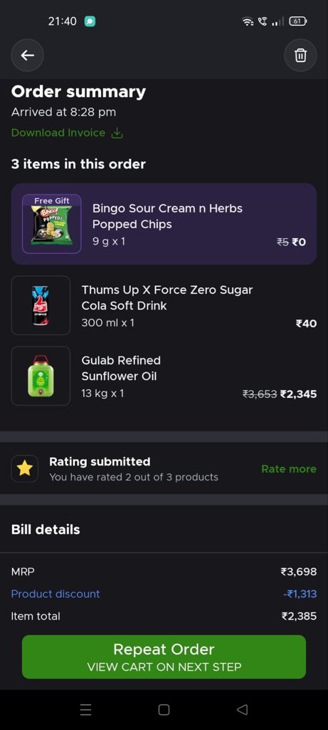 Bigindialegit's tweet photo. @letsblinkit why this scam ? Yesterday on your app there was an offer from Thumsup where I played and won and also ordered the thumsup but I still didn’t get the reward , tried to contact support but I couldn’t help me out pls 

Order id :- ORD63148380902

Added image too https://t.co/7LsYqAde4A