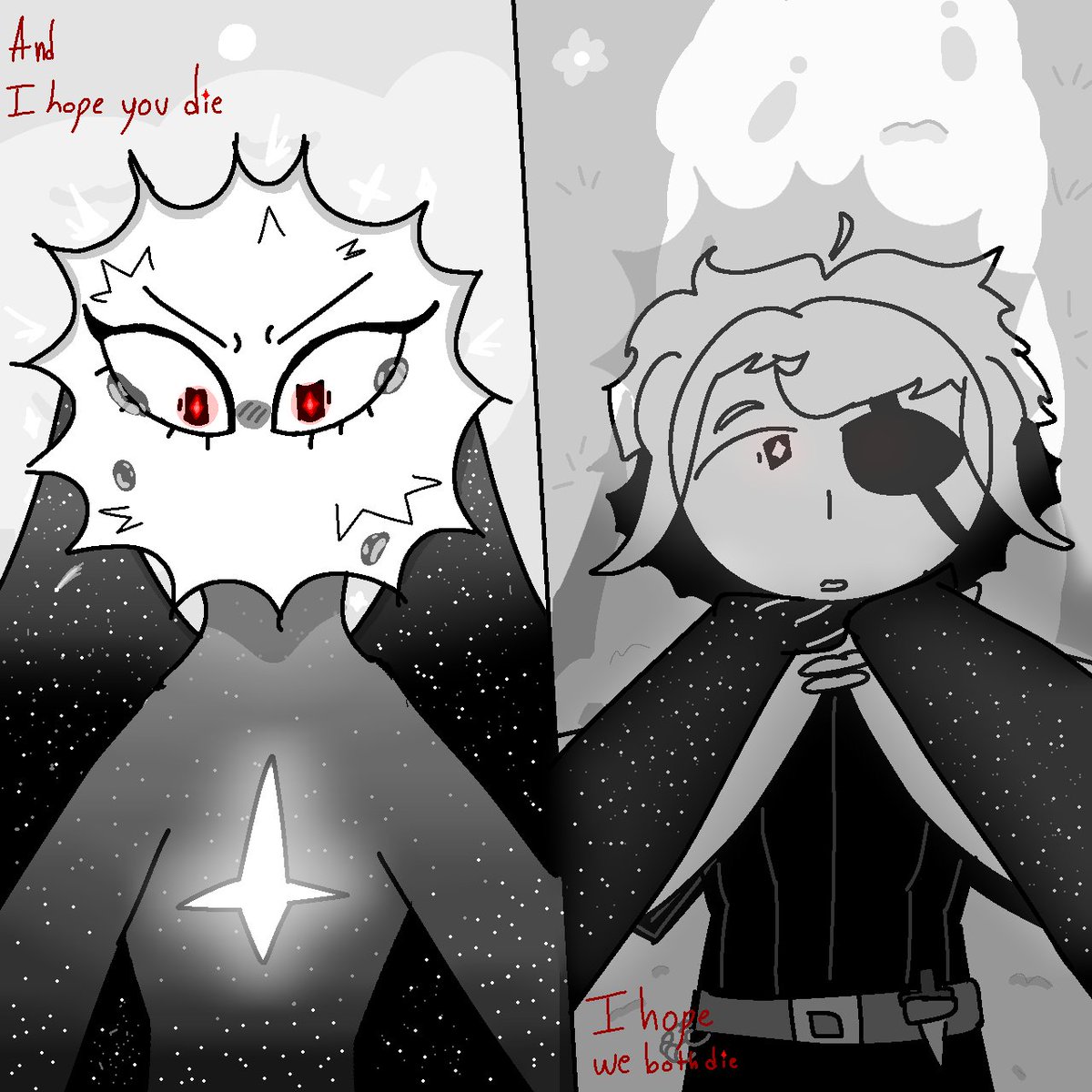 4lilnerd's tweet photo. Reposting older art
Spoiled for twohats spoilers
#ISATFANART #ISAT #INSTARSANDTIME #Twohats #In_stars_and_time #isat https://t.co/K7XOgAP1qo
