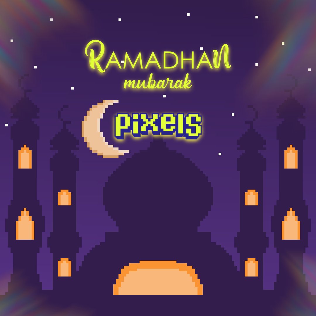 To players and farmers celebrating around the world: may this holy month bring you peace, reflection, and abundant blessings.
In the spirit of community and growth, let us cherish every moment of this sacred journey together!
RAMADAN MUBARAK everyone
<a href="/pixels_online/">Pixels</a> <a href="/Ronin_Network/">Ronin</a>