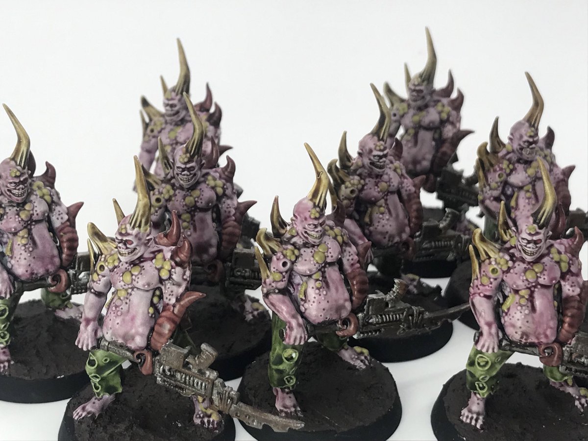 デスガード
ポックスウォーカー

飲みに行ってて遅刻
すまぬ

#ウォーハンマー40k
#warhammer40k
#MiniaturePainting