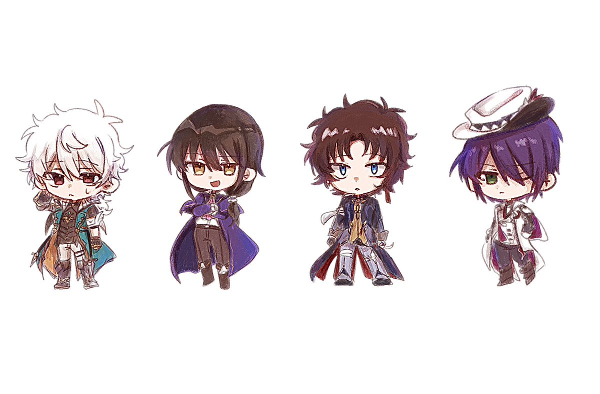 夜中だからいいかなーと、中の人ネタ…
わかる人にはわかる？のか？？

同じ会社のゲームで揃うとは思ってなかったんだ…