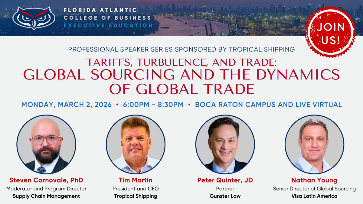 Florida Atlantic Executive Education tweet media