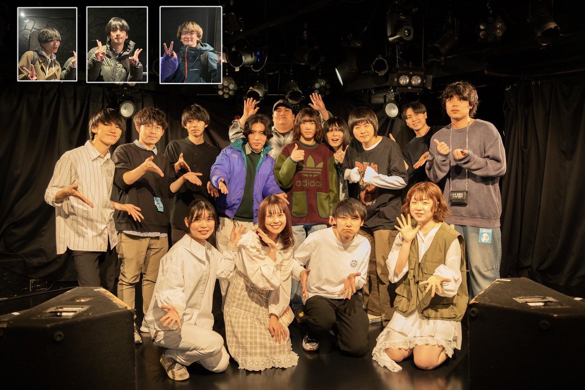 💐Thank you💐

2026年2月19日(木)

リンガーランズ pre.『Swing-by』
supported by Junk days・Love

at shibuya eggman

w/ 仮屋ナオト、Lenn、ひとりぼっちの天使、SHAFT iN CANDLE、チロ

久しぶりの自主企画でした！
ご来場ありがとうございました🪐