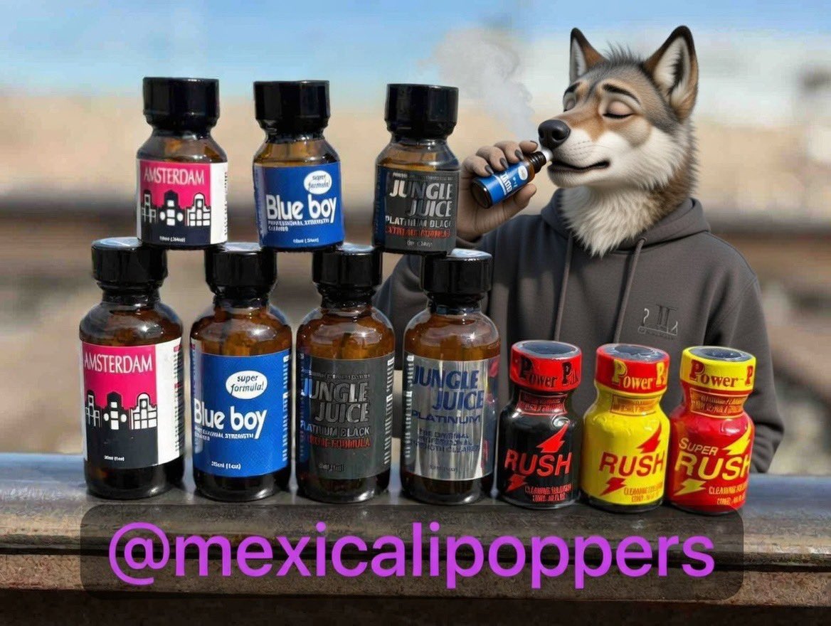 Mexicalipoppers's tweet photo. Info por DM ó comenta el post!!

#rush #poppersenmexicali #popper #junglejuice https://t.co/BtxqUjmclj