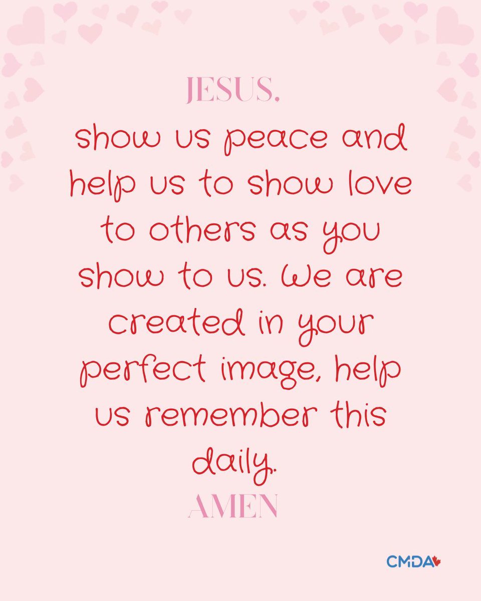 If you or someone you know needs prayer, email us at prayer@cmdacanada.org