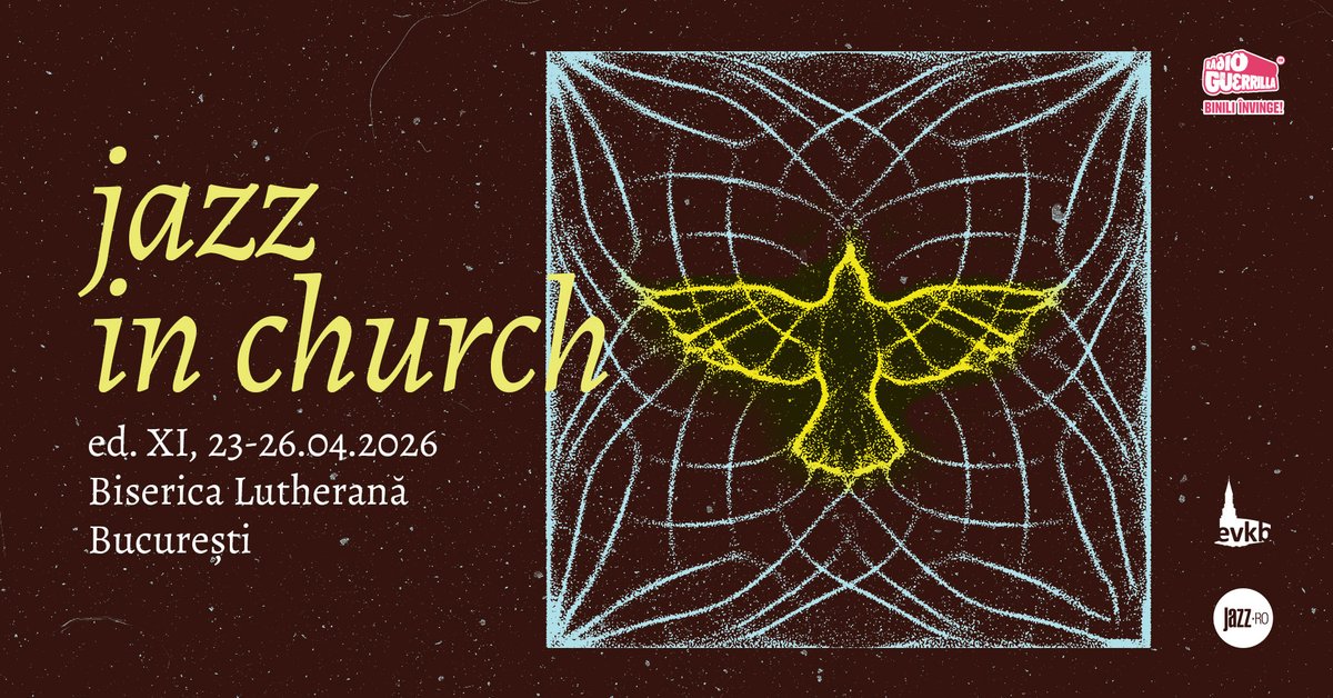 modernismro's tweet photo. Jazz in Church ajunge la ediția a XI-a: patru seri cu nume-cheie ale jazzului internațional, între 23 și 26 aprilie, la București https://t.co/ep4rb5DUBJ https://t.co/skdtAeIKJJ