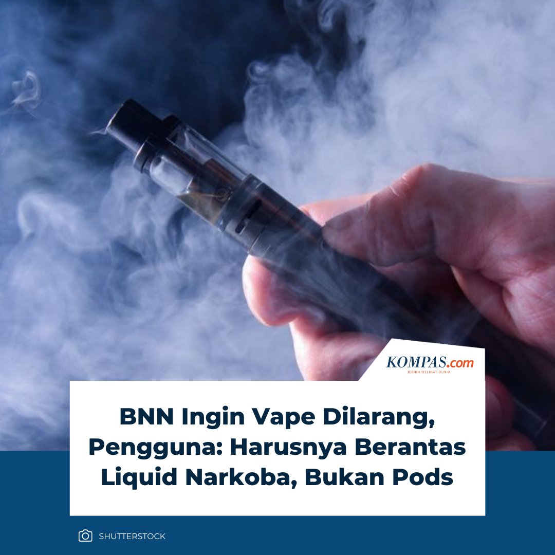 Sejumlah warga mengkritisi wacana Badan Nasional Narkotika (BNN) yang merekomendasikan larangan penggunaan vape atau rokok elektrik atas dasar maraknya narkoba lewat alat vape. 

Salah satunya seorang warga bernama Teguh (29) karena melihat ketidakadilan bagi dirinya yang telah