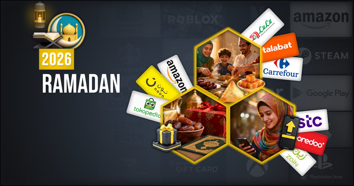 coinsbee's tweet image. 🌙 #Ramadan Mubarak! 

Share blessings with family &amp;amp; friends: buy gifts, food, mobile top-ups and more using any crypto on coinsbee.com 💳

Celebrate generosity with ease this holy month!