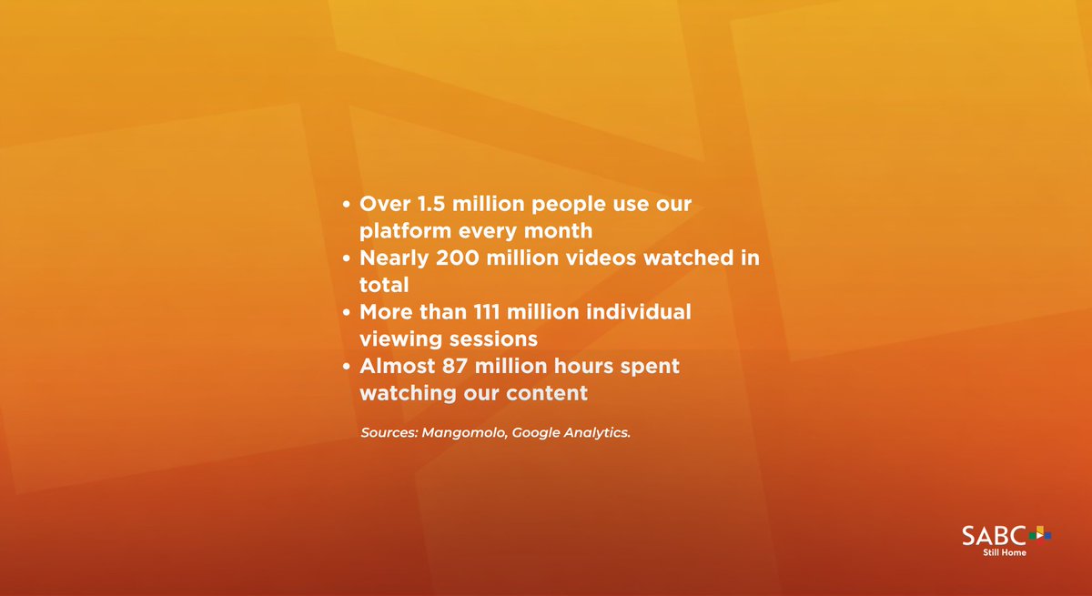 Radio2000_ZA's tweet image. @SABCPlus  has officially reached 2 million registered users, marking a significant milestone in the Corporation’s digital transformation journey.

Stream now via sabc-plus.com
#SABCPlus #2MillionStrong #DigitalBroadcasting #PublicBroadcasting #DigitalTransformation