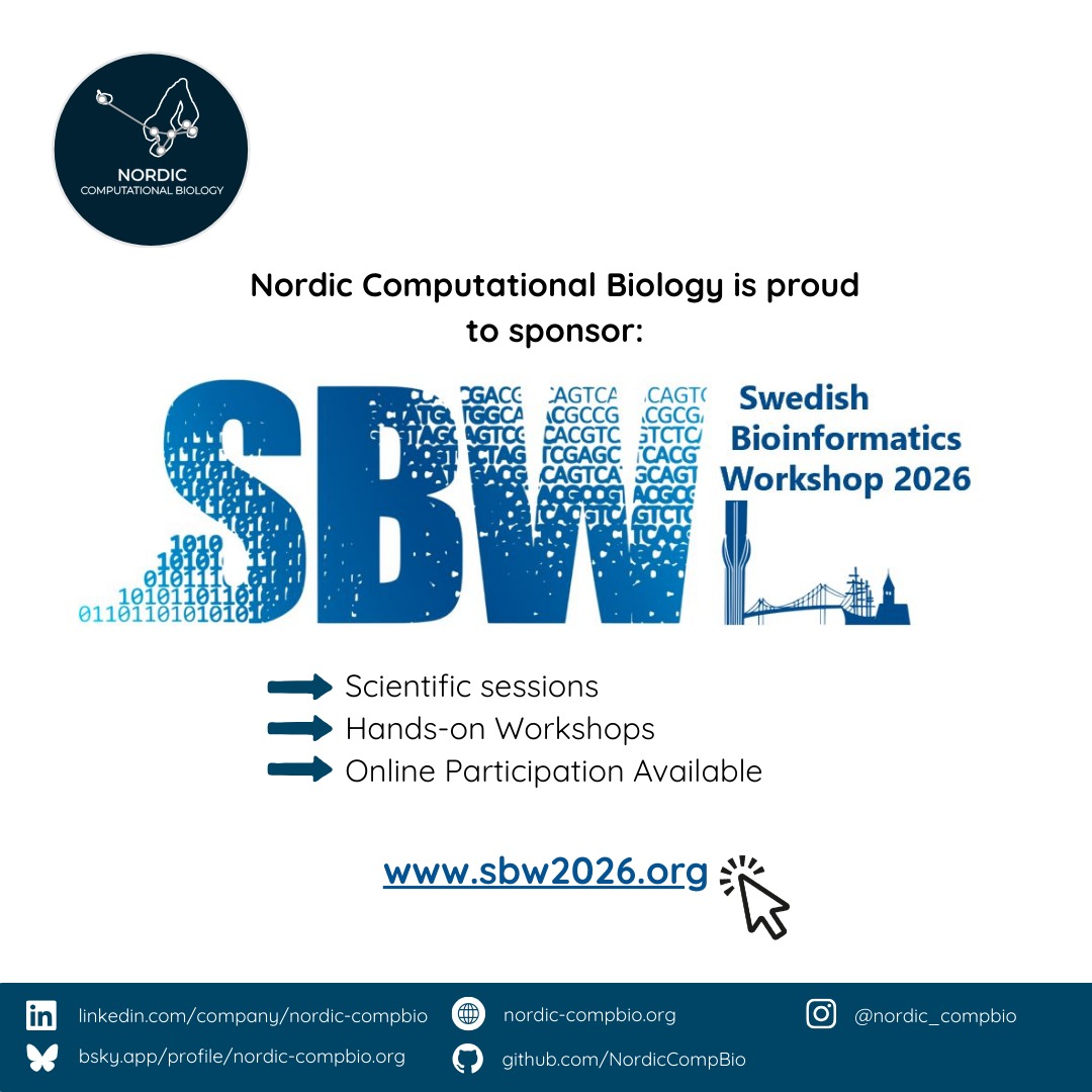 Nordic Computational Biology tweet media