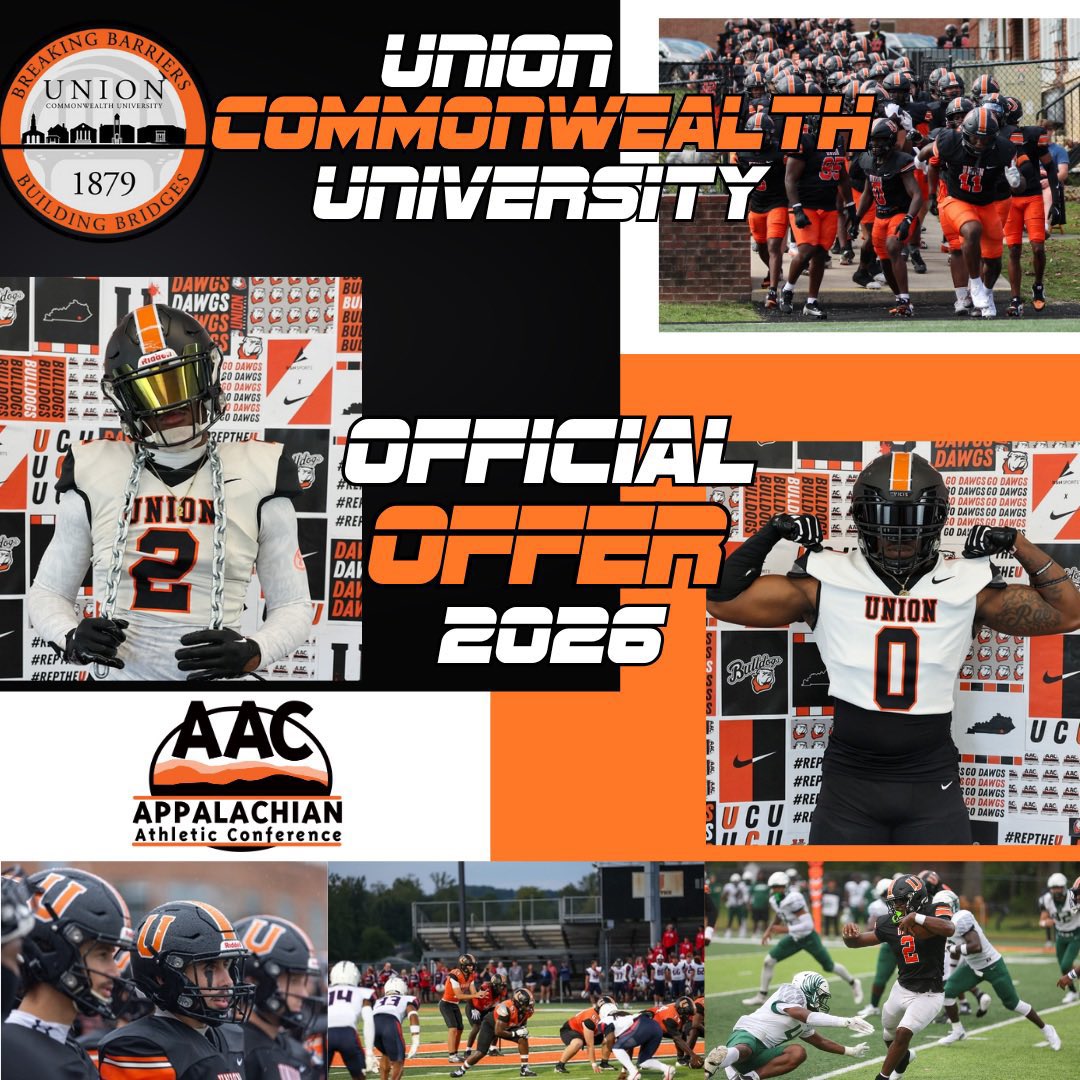 TreyGrahamm's tweet photo. Blessed to receive my 7th offer from Union 
@_CoachDay_ 
@FantNacarius 
@PurplesFootball https://t.co/6kcfCt4x4n