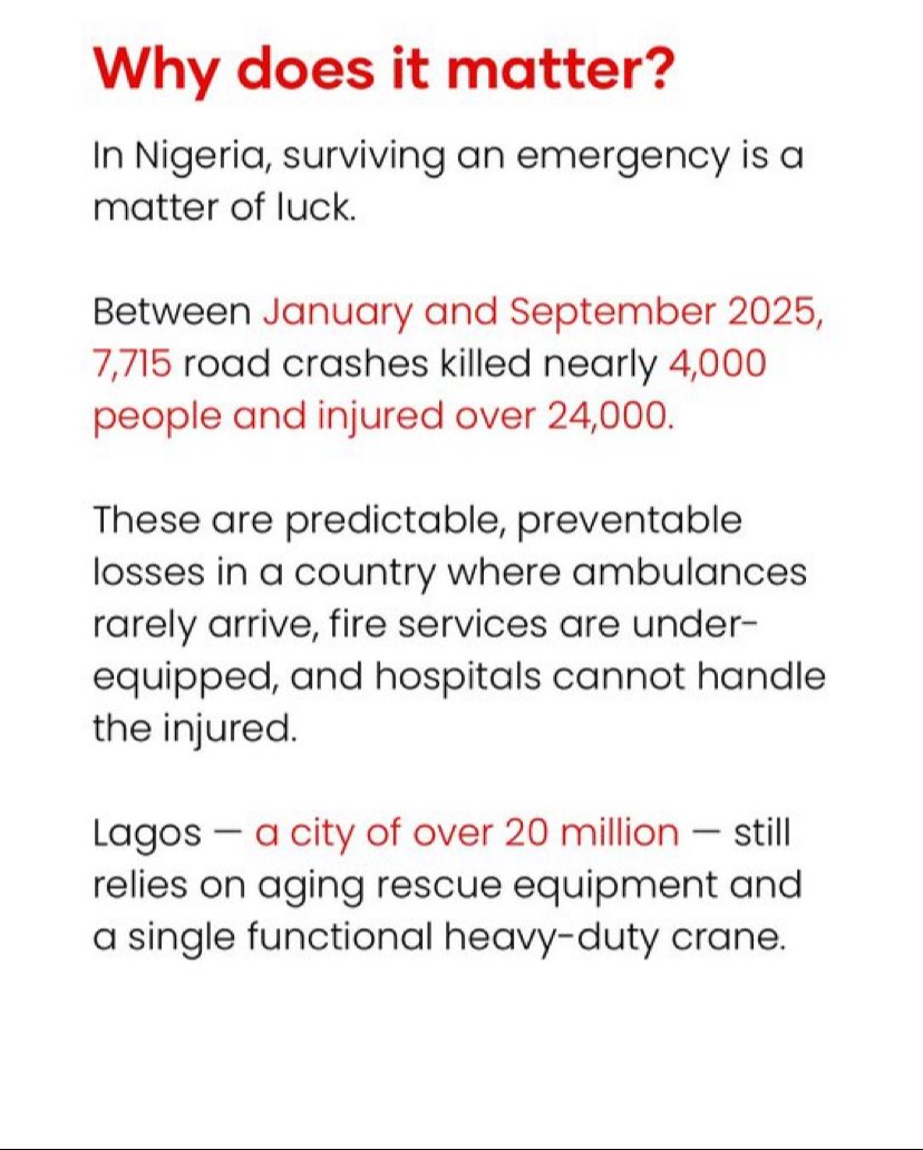 Surviving in Nigeria is a matter of luck.