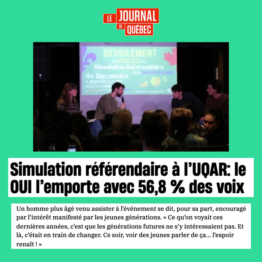 OUI Québec tweet media