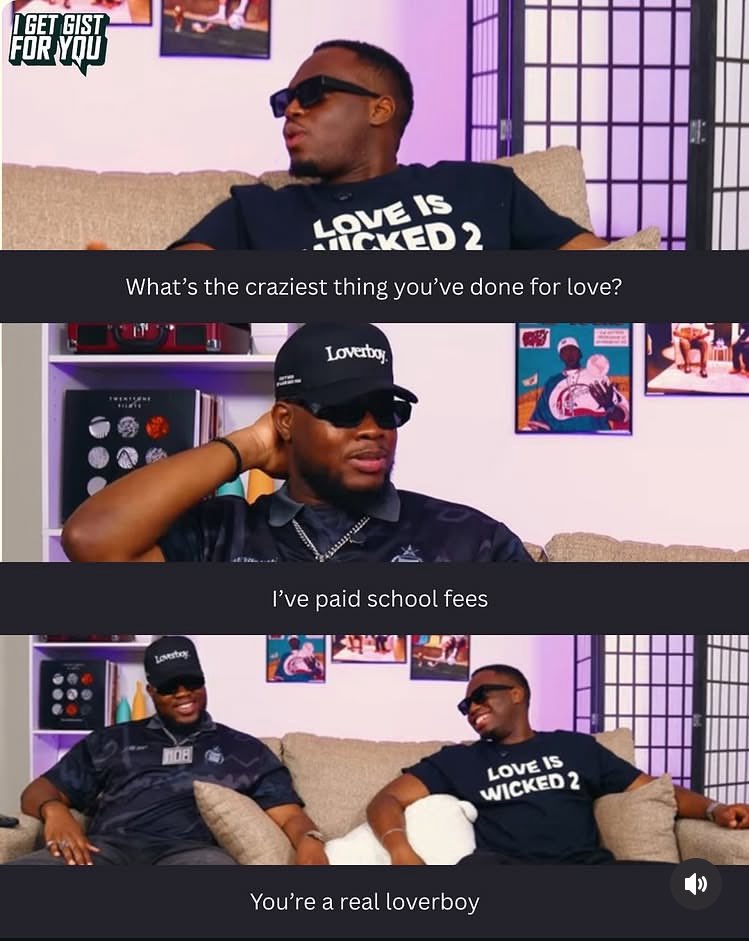 <a href="/igetgistforyou/">I Get Gist for You Pod</a> 
na so?
the game’s not fair atp🙂