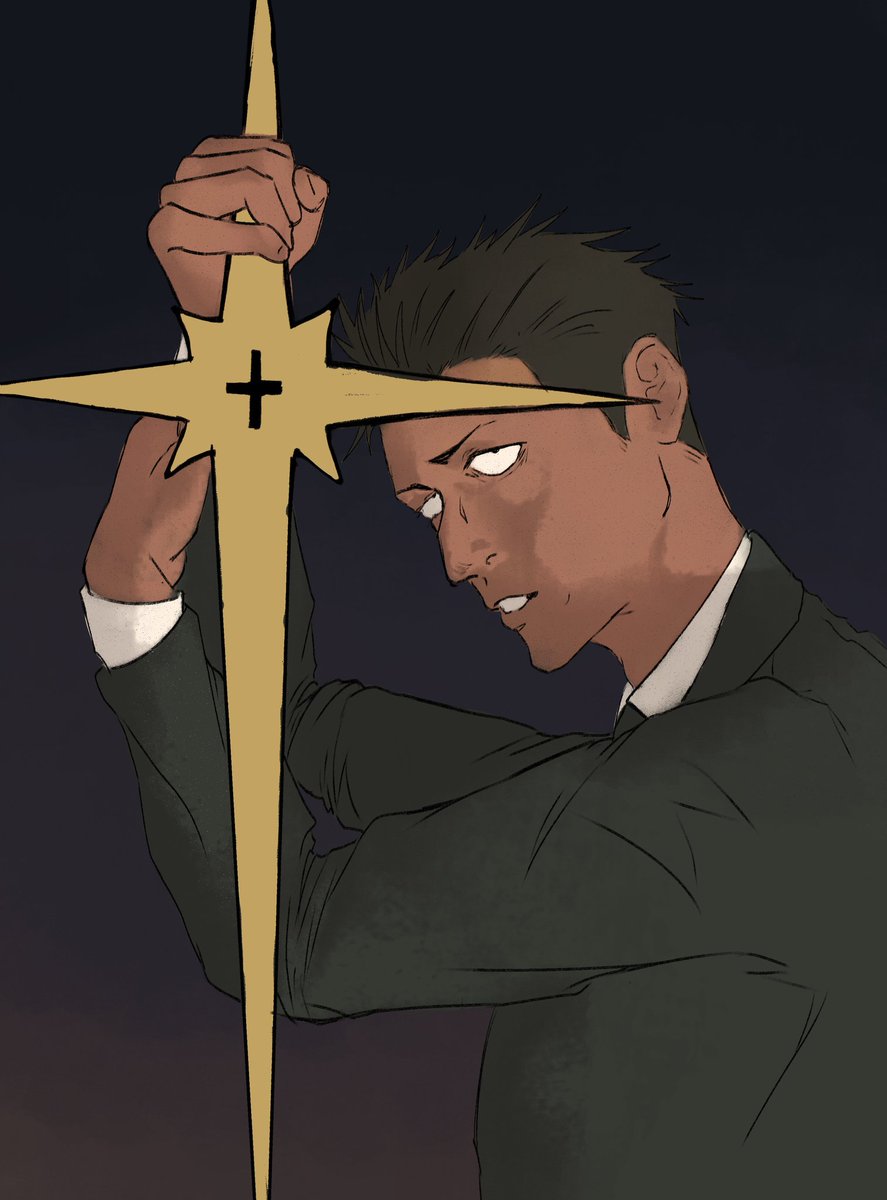 Holy, 400 followers. Hello!  Look at my W.I.P of higuruma =)!  sksks