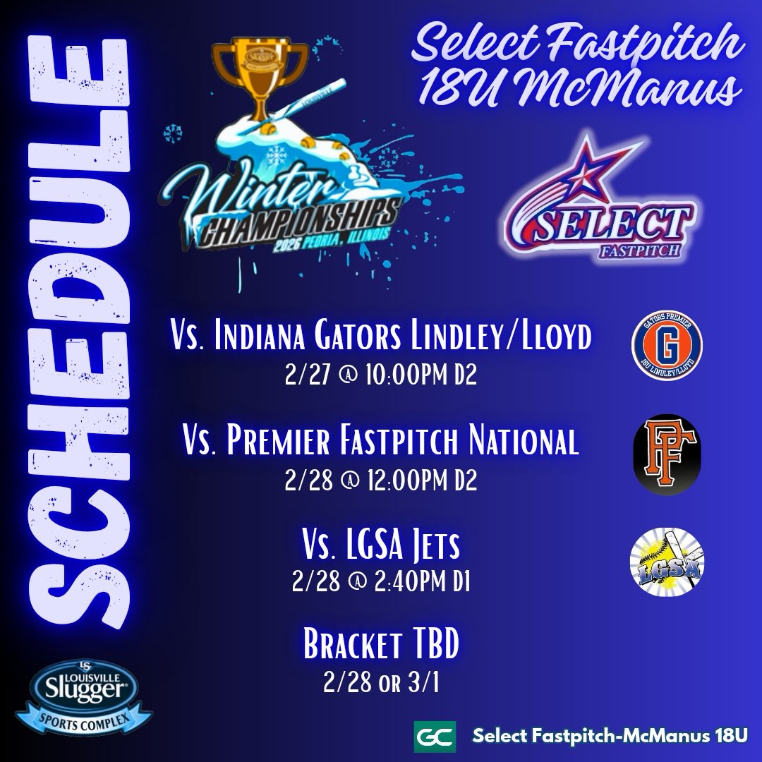 Select Fastpitch-McManus 18U tweet media