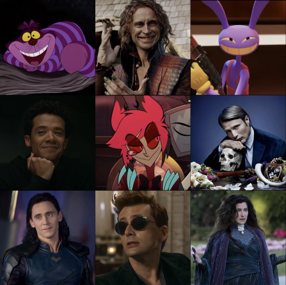 Wanted to do the variants trend with Alastor. I feel like most of these are pretty self explanatory, but I can give my reasons if anyone wants.