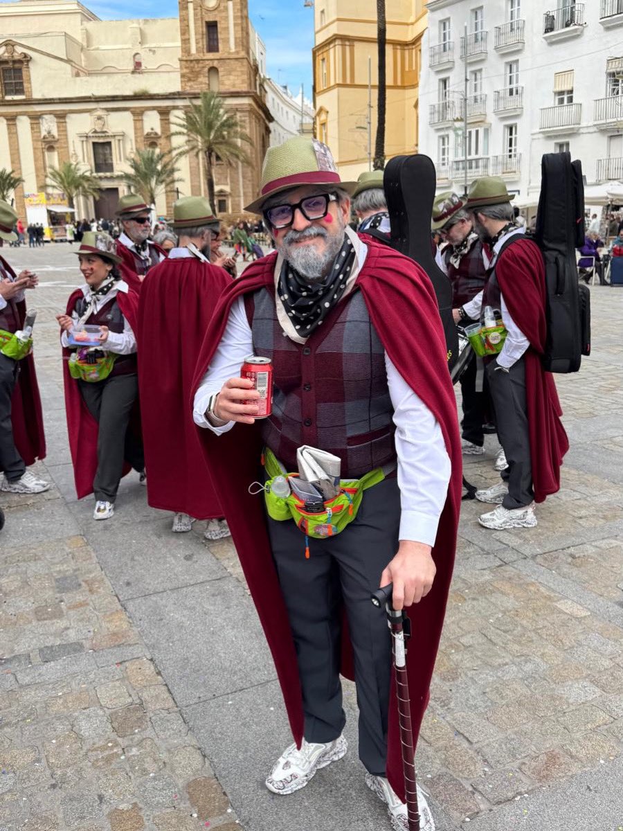 Gracias por un carnaval más. Hasta el año que viene. Te quiero Cadiiii