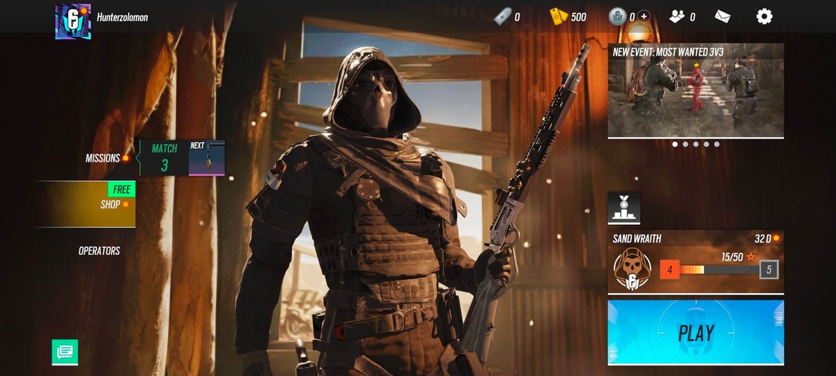 AryanSi06687734's tweet photo. Rainbow 6 mobile gameplay is very engaging and impressive. Hoping ubisoft handle this game well.
Add me id - 3czmg1u https://t.co/2oM88B8GIj