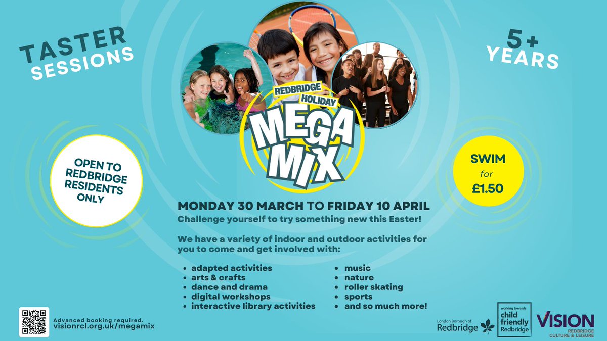 Vision Redbridge Culture & Leisure tweet media