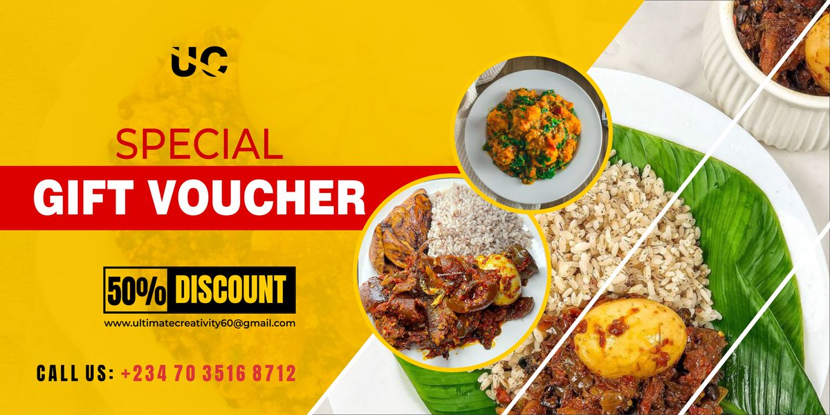 ULTIMATECR95962's tweet photo. Day 19 — Voucher / Coupon Card Design
Food is an experience… and great design makes the offer irresistible.
Created this food-themed voucher to attract attention and drive customer action.
#30DaysDesignChallenge #VoucherDesign #FoodBranding #GraphicDesign #UltimateCreativity https://t.co/tNiZiUqfum