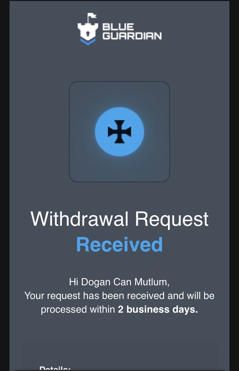 Let’s cook another payout with <a href="/BlueGuardiancom/">Blue Guardian</a>! What an amazing start to 2026!! 🚀 I hope it will be processed soon! 📈 #propfirm #payoutday