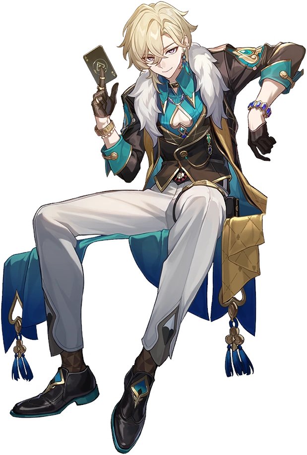 mind you whole peacock themed character vs a blonde gambler who happens to be green
