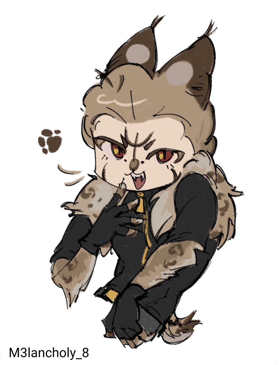 M3lancholy_8's tweet image. Kitty Wesker again 🐾
—
#AlbertWesker #Resident