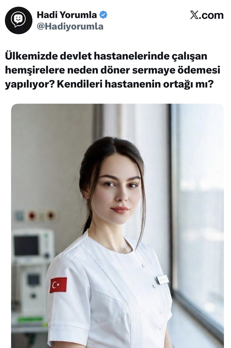 Elbette ortağı değiller, asıl sahipleridirler.. 
<a href="/Hadiyorumla/">Hadi Yorumla</a> 
#sağlıkemekçileri #ebeler #hemşireler #sağlıkçalışanları #aciltıpteknisyeni #sağlıkmemuru