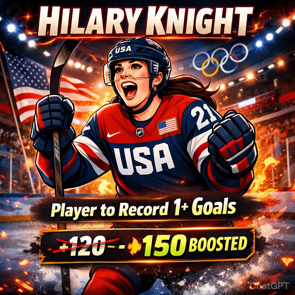 Wut_ThePuck's tweet photo. ABSOLUTE NUKE FOR TODAY!! SHE IS ONE GOAL AWAY FROM BEING THE US ALL TIME OLYMPIC GOAL SCORER. AND ALSO 1 POINT AWAY FROM BEING THE RECORD HOLDER FOR POINTS!! 💣 💣 #GamblingX #GamblingCommunity @KelsBets192018 https://t.co/5npNht0FrF