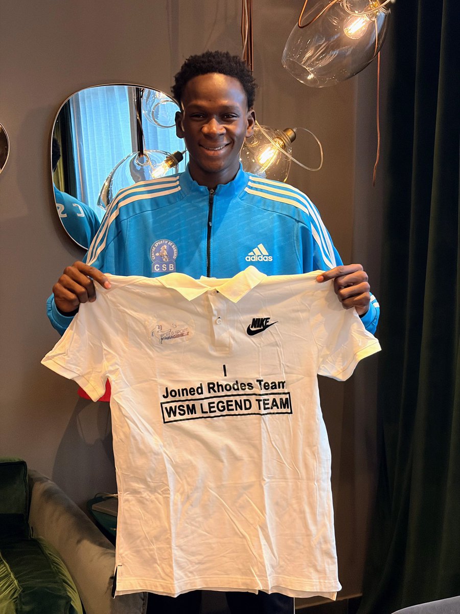 jhrhodes05's tweet photo. Nous sommes heureux d’annoncer l’arrivée de Fousseyni Doumbia au sein de la famille WSM.

Avant-centre complet du club Centre Sportif de Bamako. 

Nous lui souhaitons pleine réussite dans la poursuite de ses missions. 🤝 
@worldsportagent 
#WSMFamily https://t.co/agz3N0yAd3